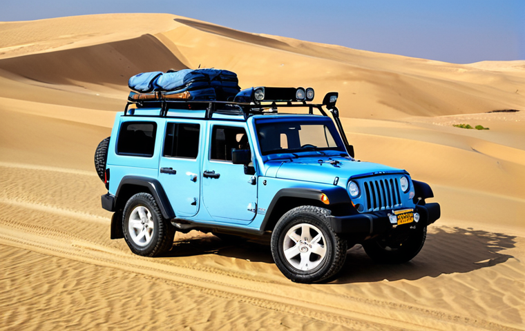 이스라엘에서 즐길 수 있는 아웃도어 액티비티 - Desert Jeep Safari**

"A Jeep speeding across the Negev Desert dunes, fully clothed tourists inside ...
